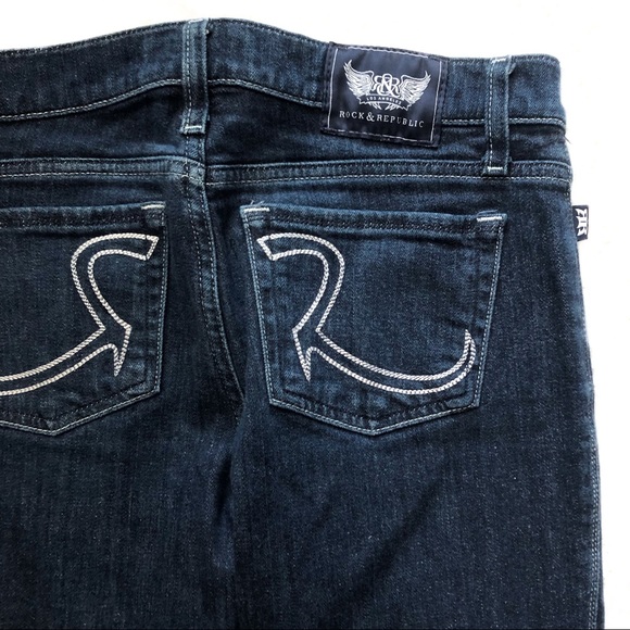 ROCK & REPUBLIC | STELLA BOLD WASH SKINNY JEANS - Picture 1 of 5